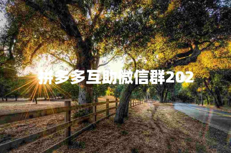 拼多多互助微信群2025最新版下载指南拼多多砍价技巧。