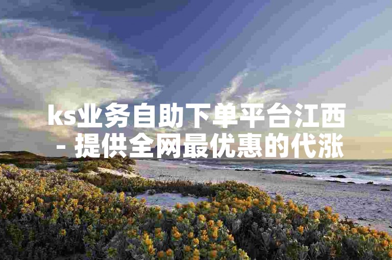 ks业务自助下单平台江西 - 提供全网最优惠的代涨赞服务。