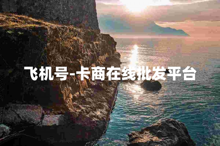 飞机号-卡商在线批发平台