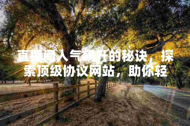 直播间人气飙升的秘诀，探索顶级协议网站，助你轻松提升直播热度！