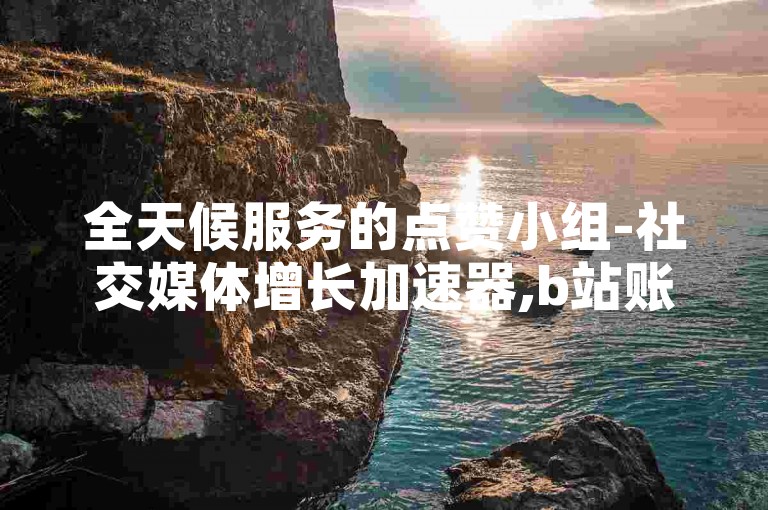 全天候服务的点赞小组-社交媒体增长加速器,b站账号交易平台