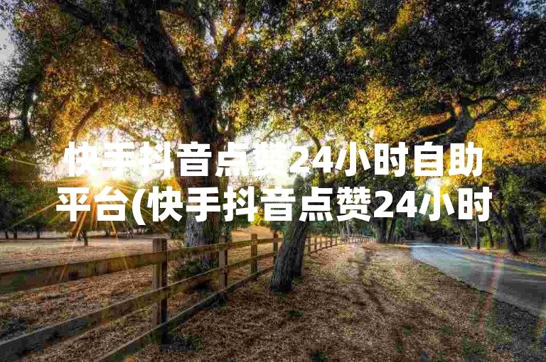 快手抖音点赞24小时自助平台(快手抖音点赞24小时自助平台有哪些)