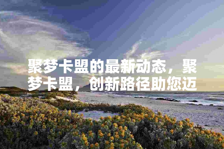 聚梦卡盟的最新动态，聚梦卡盟，创新路径助您迈向梦想成真！2024年必备技能。