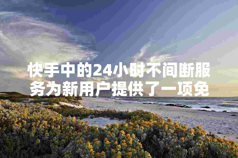 快手中的24小时不间断服务为新用户提供了一项免费且永久的优惠措施，确保他们能够轻松在线下单并享受平台带来的便利。