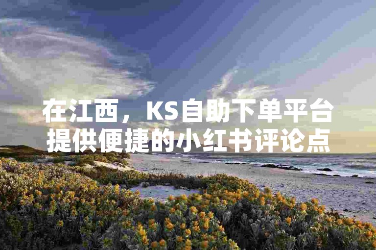 在江西，KS自助下单平台提供便捷的小红书评论点赞业务，让您轻松获得更多关注。
