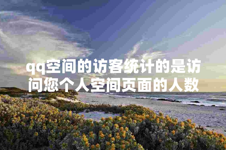 qq空间的访客统计的是访问您个人空间页面的人数，而浏览量则可能包括了对您空间中所有内容（如日志、照片等）的点击次数。（qq空间，访客与浏览量有何区别？）