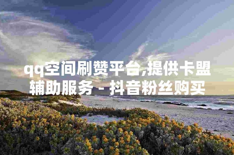 qq空间刷赞平台,提供卡盟辅助服务 - 抖音粉丝购买网站,支持dy自助平台业务下单真人粉