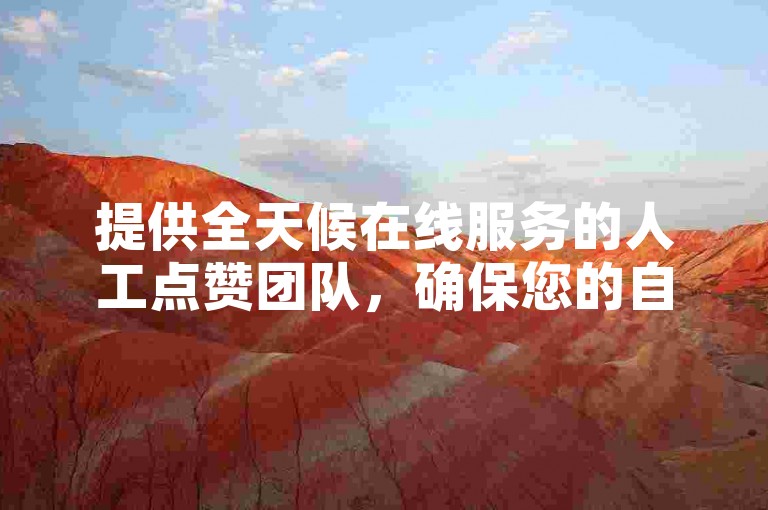 提供全天候在线服务的人工点赞团队，确保您的自助下单卡网体验顺畅无阻。