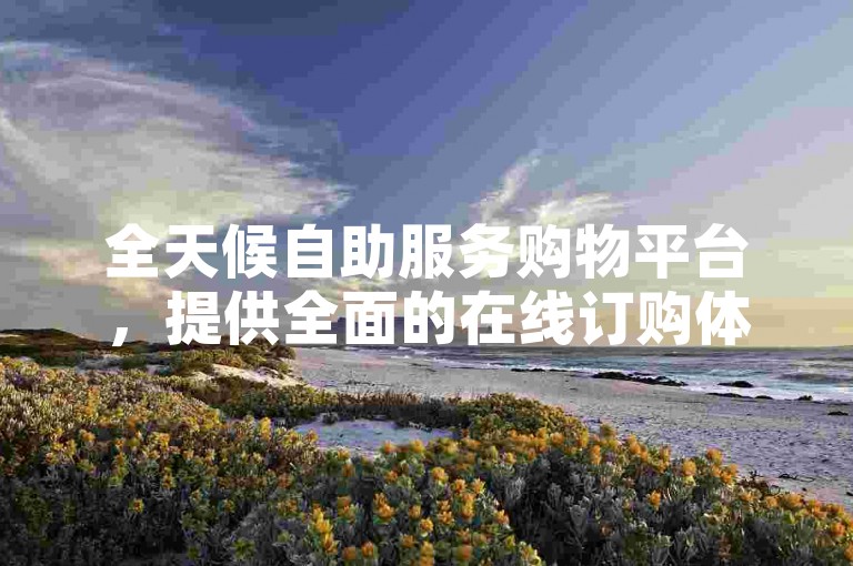 全天候自助服务购物平台，提供全面的在线订购体验。