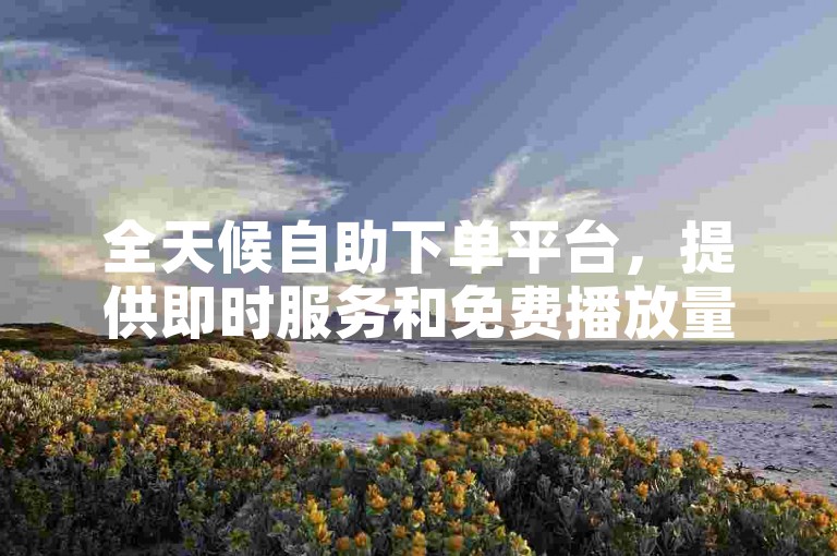 全天候自助下单平台，提供即时服务和免费播放量提升。