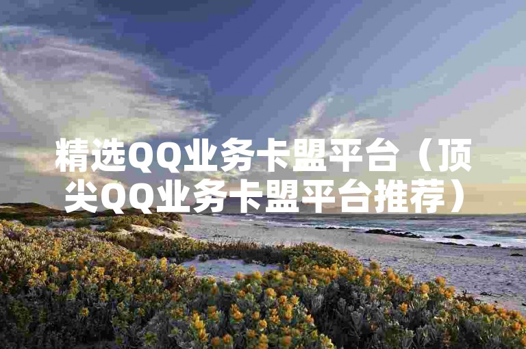 精选QQ业务卡盟平台（顶尖QQ业务卡盟平台推荐）。