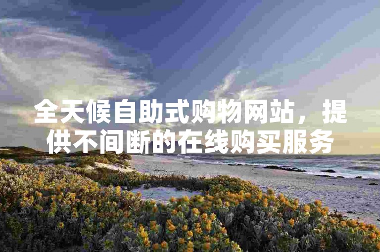 全天候自助式购物网站，提供不间断的在线购买服务。