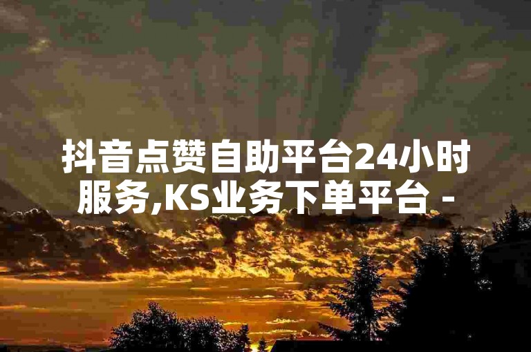 抖音点赞自助平台24小时服务,KS业务下单平台 - 51卡盟平台 - ks视频点赞评论