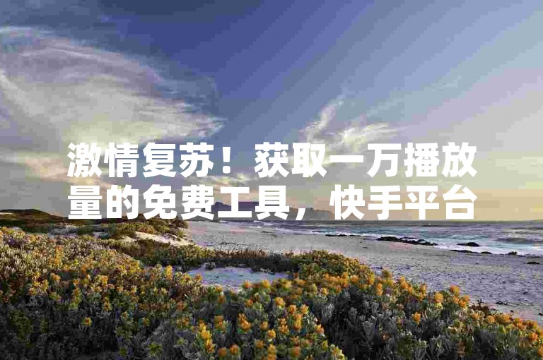 激情复苏！获取一万播放量的免费工具，快手平台免费推广网站 - QQ会员激活服务卡盟 - 在线优惠业务自助购买平台。
