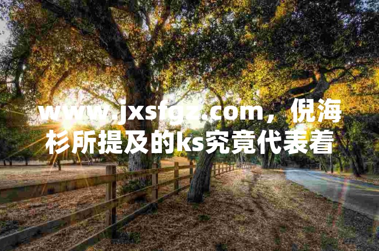 www.jxsfgz.com，倪海杉所提及的ks究竟代表着何种含义 - 快手平台1元即可获得一千赞的优惠活动 - qq空间点赞服务的在线购买平台。
