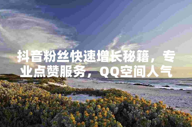抖音粉丝快速增长秘籍，专业点赞服务，QQ空间人气提升，快手业务优惠自助平台。