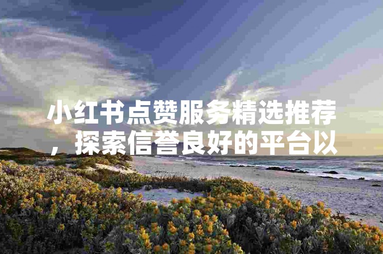 小红书点赞服务精选推荐，探索信誉良好的平台以获取真实点赞，2025年必备攻略！