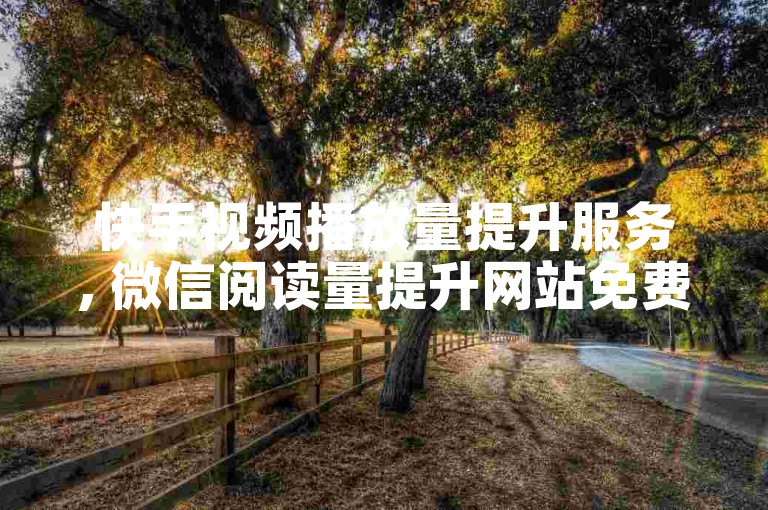 快手视频播放量提升服务, 微信阅读量提升网站免费 - 快手点赞业务全天候在线平台 - 游戏点卡充值平台卡盟