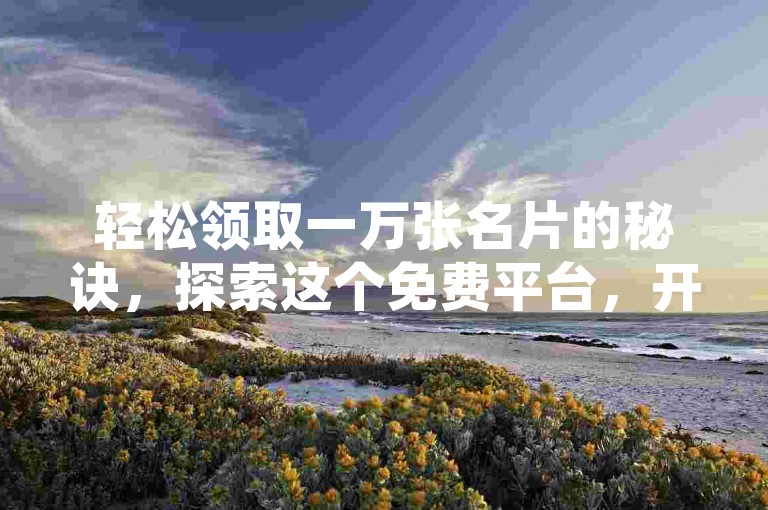 轻松领取一万张名片的秘诀，探索这个免费平台，开启您的专业人脉之旅。